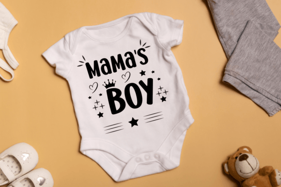 Download Mama's Boy Creative SVG T-shirt Design - Creative svg Collection
